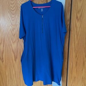 Royal Blue long length tunic